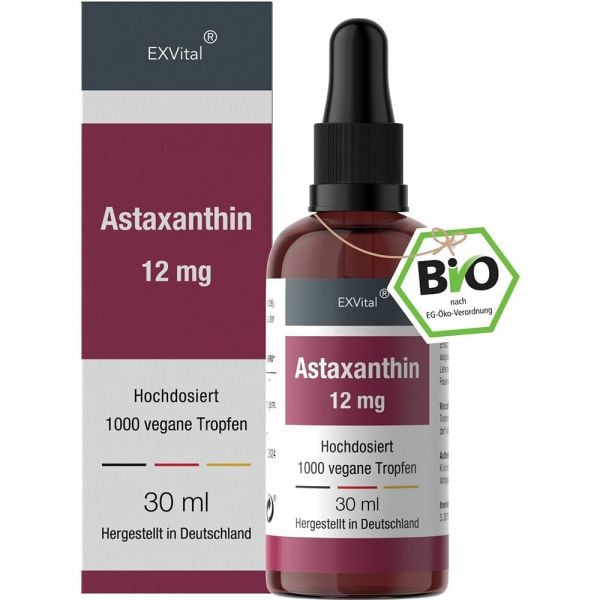 Bio Astaxanthin Tropfen 30 ml von EXVital