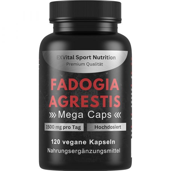 Fadogia Agrestis Mega Caps, 1500 mg von EXVital