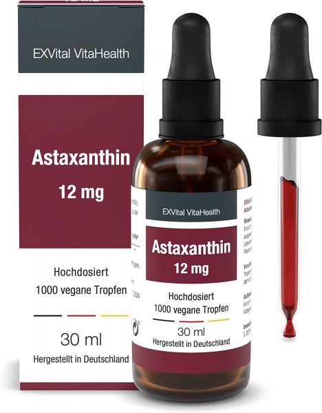 Astaxanthin Tropfen 30 ml von EXVital VitaHealth