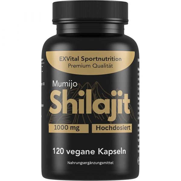 Mumijo Shilajit Kapseln, hochdosiert von EXVital