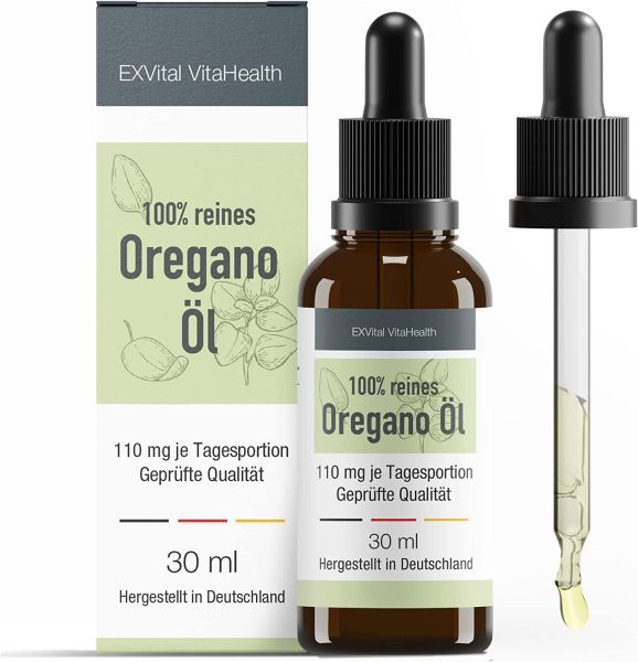 Oregano Öl mit 80% Carvacrol, 30ml von EXVital